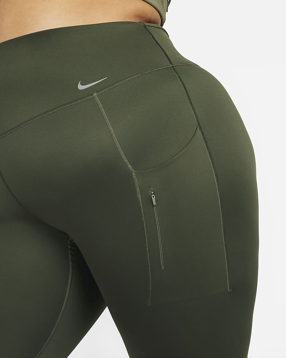 Army green nike leggings hotsell